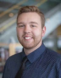 Photo of student leader Mitchell Hanniman