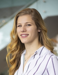 Photo of student leader Mykaela Volpe