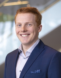 Photo of student leader Parker Anderson